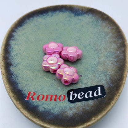 69. flower uv beads - Romo bead