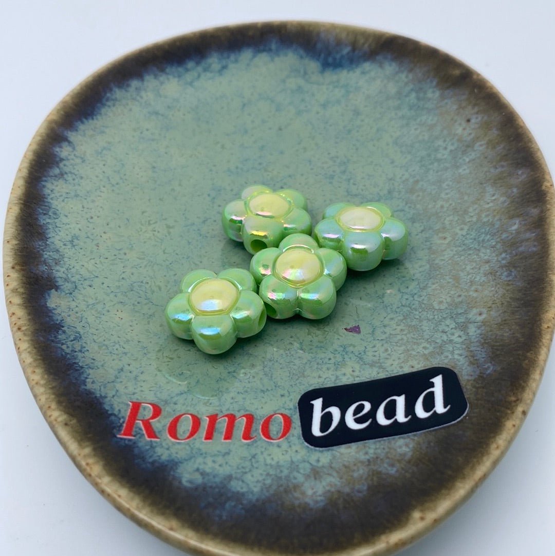 69. flower uv beads - Romo bead