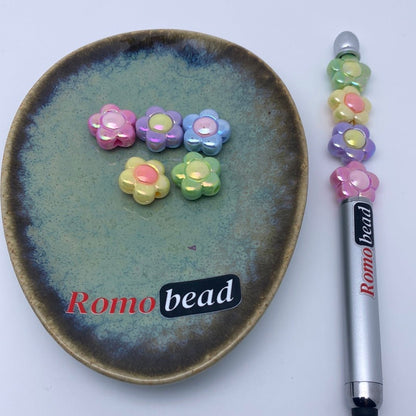 69. flower uv beads - Romo bead