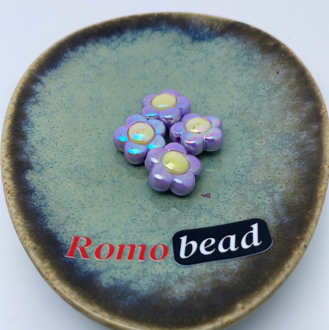 69. flower uv beads - Romo bead