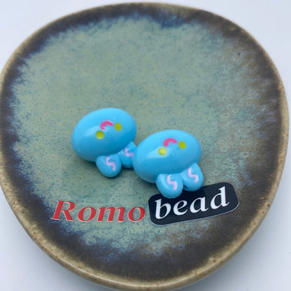 71. rabbit head beads - Romo bead