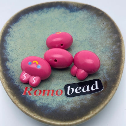 71. rabbit head beads - Romo bead