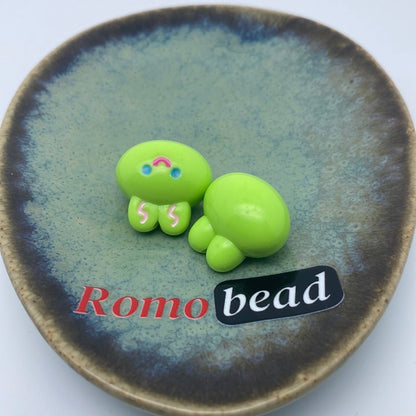 71. rabbit head beads - Romo bead