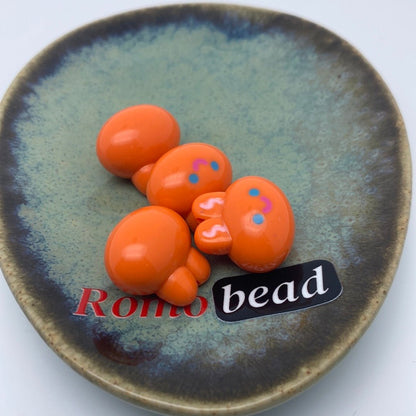 71. rabbit head beads - Romo bead