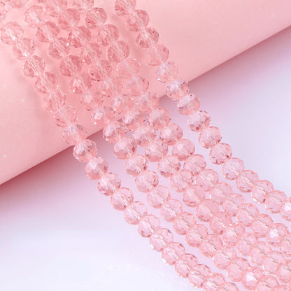 6mm 8mm Flat Bead with Hole in The Middle for Bracelet Necklace Accessories