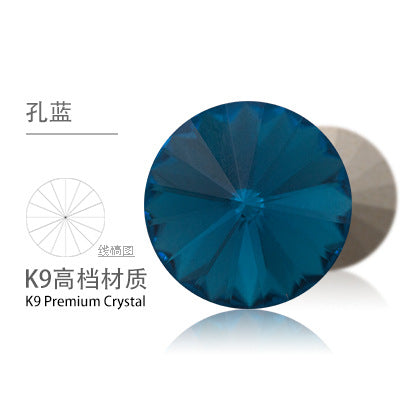 K9 High-End Rhinestone, Satellite, Special-Shaped High-Top Diamond, Wedding Dress, Dress, Crystal Jewelry, Nail Art, Diamond Material, Pointed Bottom Rhinestone