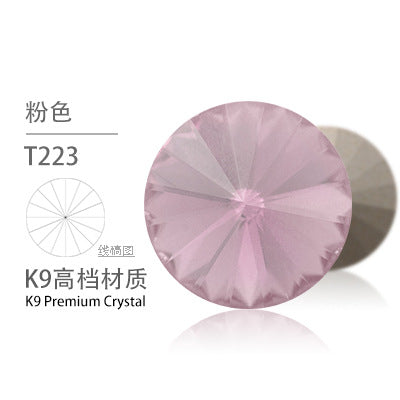 K9 High-End Rhinestone, Satellite, Special-Shaped High-Top Diamond, Wedding Dress, Dress, Crystal Jewelry, Nail Art, Diamond Material, Pointed Bottom Rhinestone