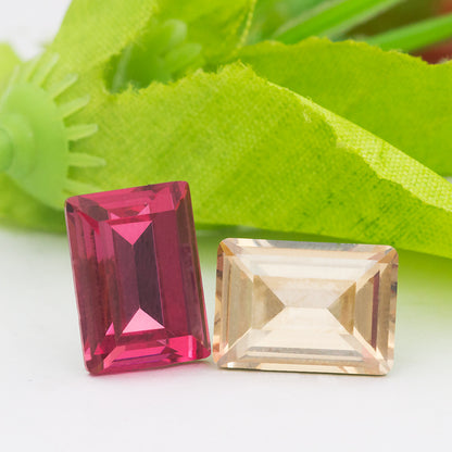 Cross-border new rectangular right-angle drill, special-shaped pointed bottom water rhinestone clothing accessories, diamond-pointed bottom rectangular right-angle diamond