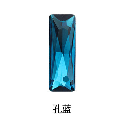 Spot wholesale Rectangular culet, special-shaped, crystal glass diamonds, mobile phone cases, perfume seats, bags and other DIY sticker drills