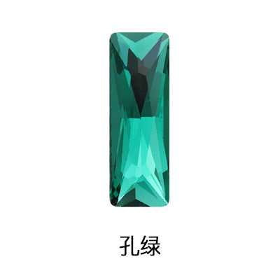 Spot wholesale Rectangular culet, special-shaped, crystal glass diamonds, mobile phone cases, perfume seats, bags and other DIY sticker drills