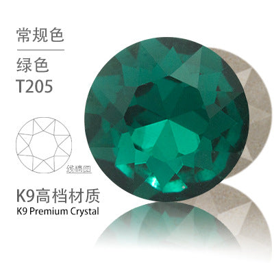 Cross-border K9 gemstone flower crystal glass special-shaped rhinestone headband, phone case crystal accessories, nail art diamond gemstone flower diamond beads