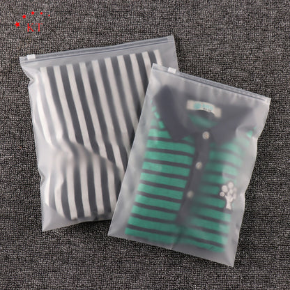 Biodegradable Eco Friendly Zipper Plastic Packaging Zip Lock Clear Poly PE Bag Printed Packaging Tshirt Clothes Bag Plastic Packing Bag for Clothing