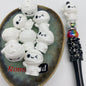 238. white Mummy halloween beads