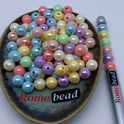 64. round uv beads