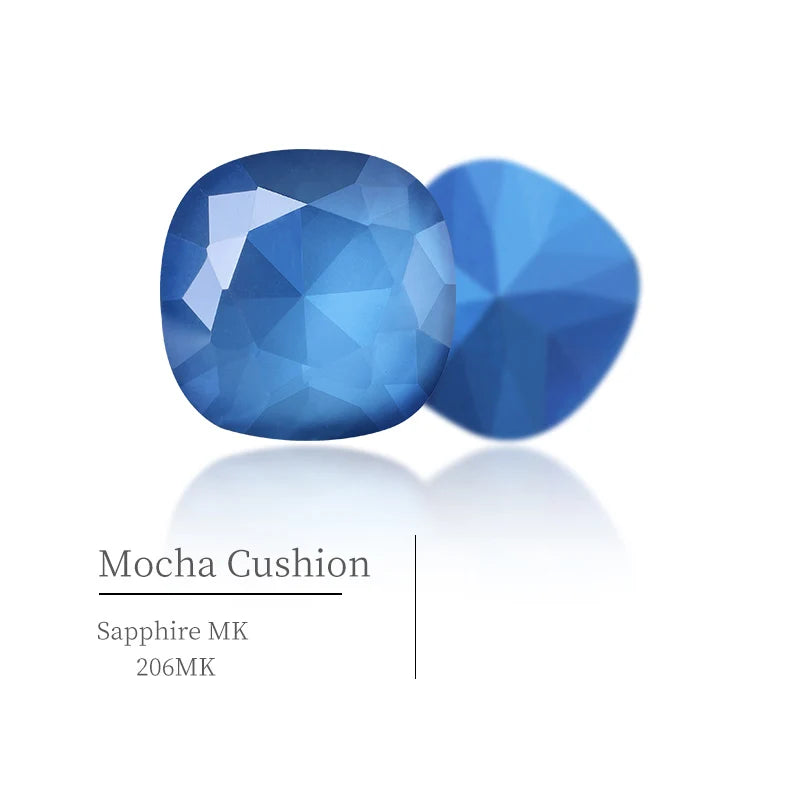 Square Shape Mocha Rhinestones Pointback Glass Strass Crystal New Arrival Glue On Nails Loose Stones Rhinestones