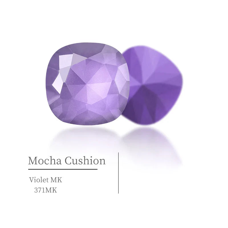 Square Shape Mocha Rhinestones Pointback Glass Strass Crystal New Arrival Glue On Nails Loose Stones Rhinestones