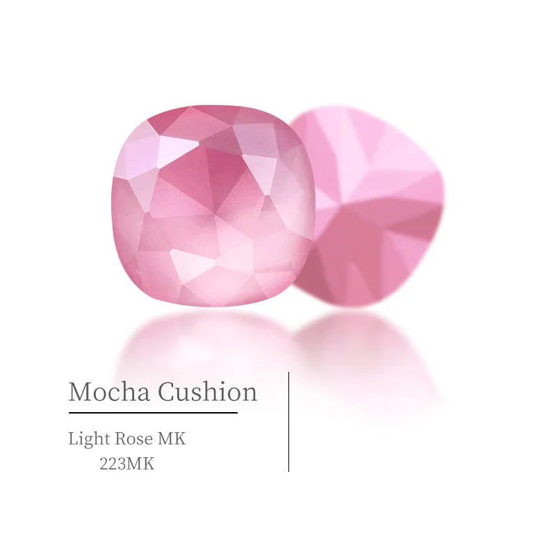 Square Shape Mocha Rhinestones Pointback Glass Strass Crystal New Arrival Glue On Nails Loose Stones Rhinestones
