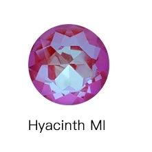 20pcs Gemstone Flower Shiny MI Crystal Loose Rhinestones K9 Glass Strass Crystal Small Beads Glue on Clothes Nail Arts