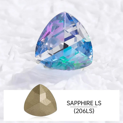 Colorful Loose Rhinestones DIY Clothes Sewing Decoration Crystal Crafts Pointback Glue On Rhinestones Glass Strass