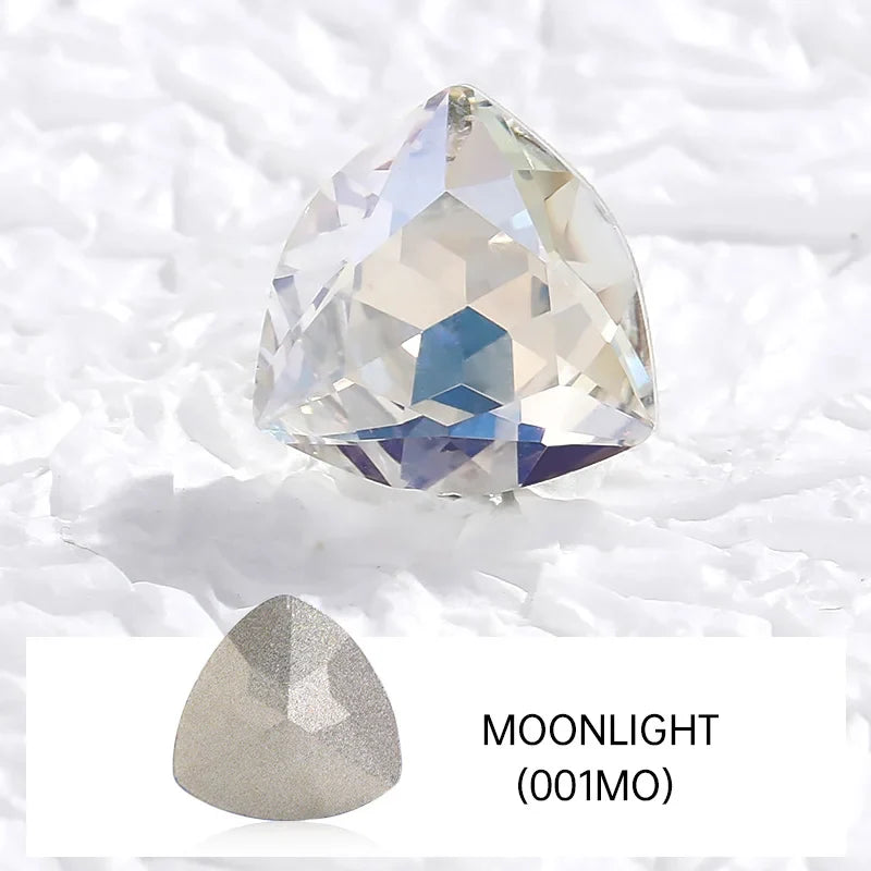 Colorful Loose Rhinestones DIY Clothes Sewing Decoration Crystal Crafts Pointback Glue On Rhinestones Glass Strass
