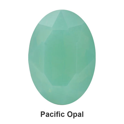 Oval Rhinestones Piontback Nail Art Rhinestones K9 Glass Strass Crystal Glue on Clothes Crystal Beads