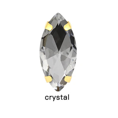 50pcs All Size Nevatte Crystal Glass Sew on Rhinestones with Golden Claw Stones for Craft Diy Clothing Shoes Bag Decoration