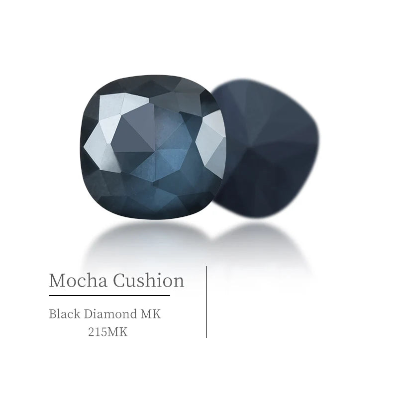 Square Shape Mocha Rhinestones Pointback Glass Strass Crystal New Arrival Glue On Nails Loose Stones Rhinestones