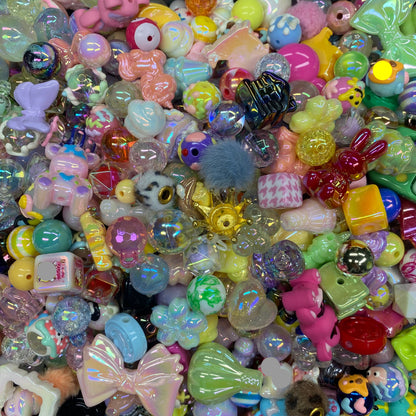 DIY Beads Collection - Rhinestone Spacers Clasps Jump Rings Phone Chain Jewelry Making Supplies