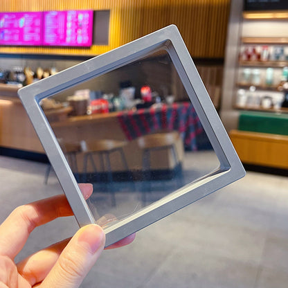 Jewelry PE suspension box, transparent bracelet box, display rack, dustproof storage box, temple Buddha bead box, film packaging box