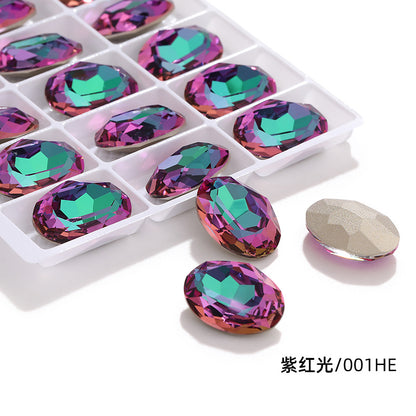 Direct supply of oval, pointed-bottom, special-shaped diamonds, phone cases, diamonds, shoes, bags, clothing, accessories, pointed sole oval diamonds