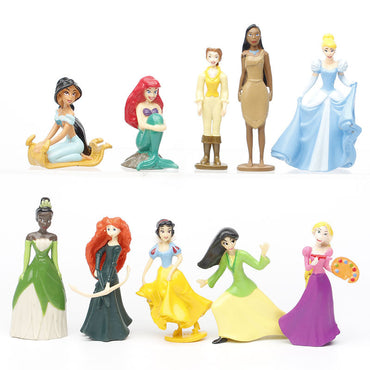 New fugitive princess figure girl girl's heart gift sleeping beauty Melinda Snow White model knick-knack