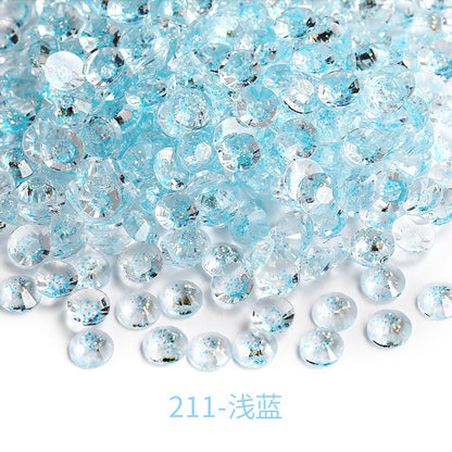 Resin Diamond New Galaxy Series Nail Art Diamond Small Packaging, Nail Patch Diamond DIY Clothing Bag Accessories