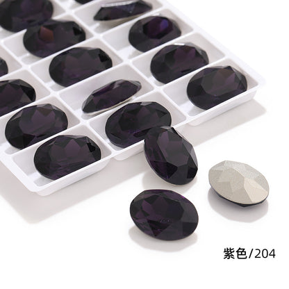 Direct supply of oval, pointed-bottom, special-shaped diamonds, phone cases, diamonds, shoes, bags, clothing, accessories, pointed sole oval diamonds