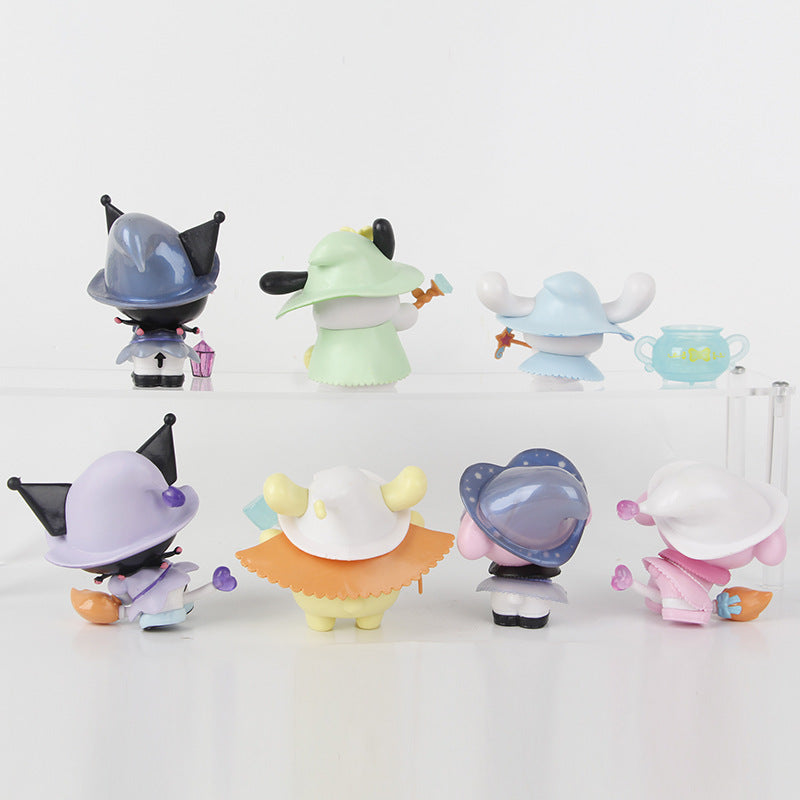 Sanrio Magic Story series blind box trendy toy figurine ornaments Kuromi Melody wholesale gifts