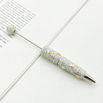 Star Moon Full Diamond Ballpoint Pen Creative DIY Beadable Handmade Diamond Ballpoint Pen Manufacturer Gift Pen Wholesale
