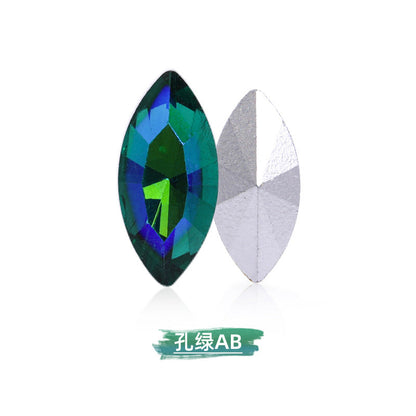 Navette Shape Diamond Rhinestones - Phone Case Perfume Bottle Clothing Crystal Jewelry DIY Accessories