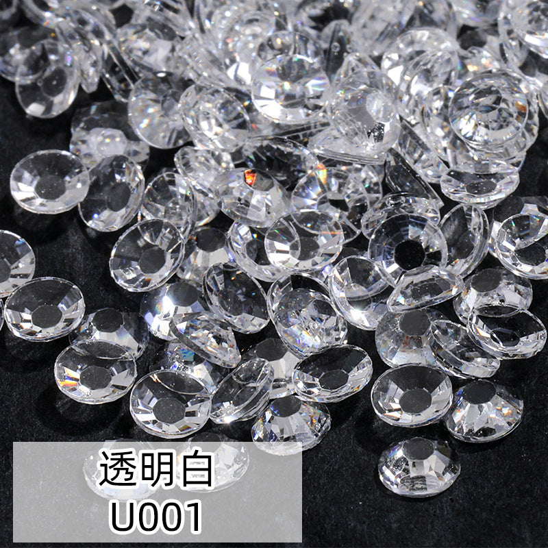 Resin Flat Bottom Rhinestones - Super Flash Nail Art Wedding Dress Mobile Phone Case Accessories