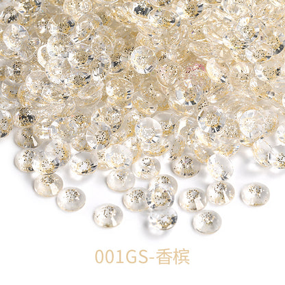 Resin Diamond New Galaxy Series Nail Art Diamond Small Packaging, Nail Patch Diamond DIY Clothing Bag Accessories