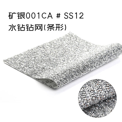 24*40 resin glue mesh, peel-off and instant sticking, DIY crafts, sequin glue, jewelry, accessories, hot melt glue, diamond glue mesh