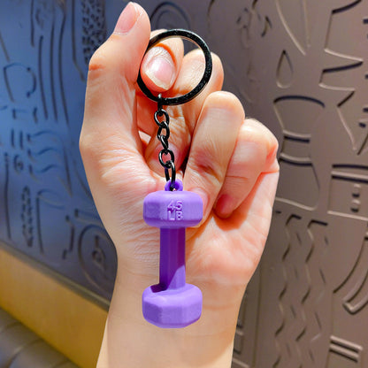 Creative Mini Gym Equipment Collection: Bag Hanging Accessories, Premium Keychains, Accessories, Accessories, Accessories, Small Gift Pendants