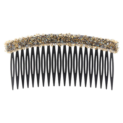 2026 New Sparkling Rhinestone Hair Comb, Loose Hair Organizer, Bangs Hair Clip, Frontal Side Hair Clip, Back-of-Head Comb