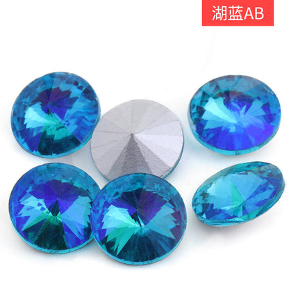 Rivoli Pointed Bottom Diamond Rhinestones - Crystal Phone Case Shoe Jewelry Luggage Clothing Accessories