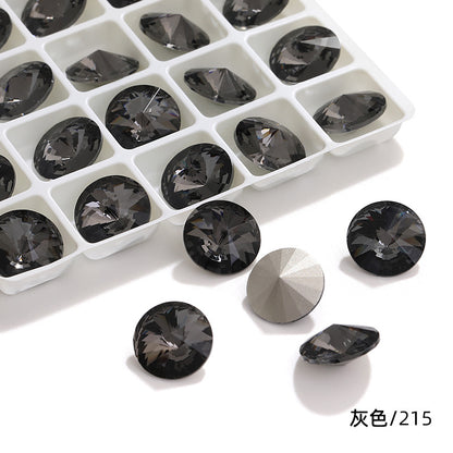K9 High-End Rhinestone, Satellite, Special-Shaped High-Top Diamond, Wedding Dress, Dress, Crystal Jewelry, Nail Art, Diamond Material, Pointed Bottom Rhinestone