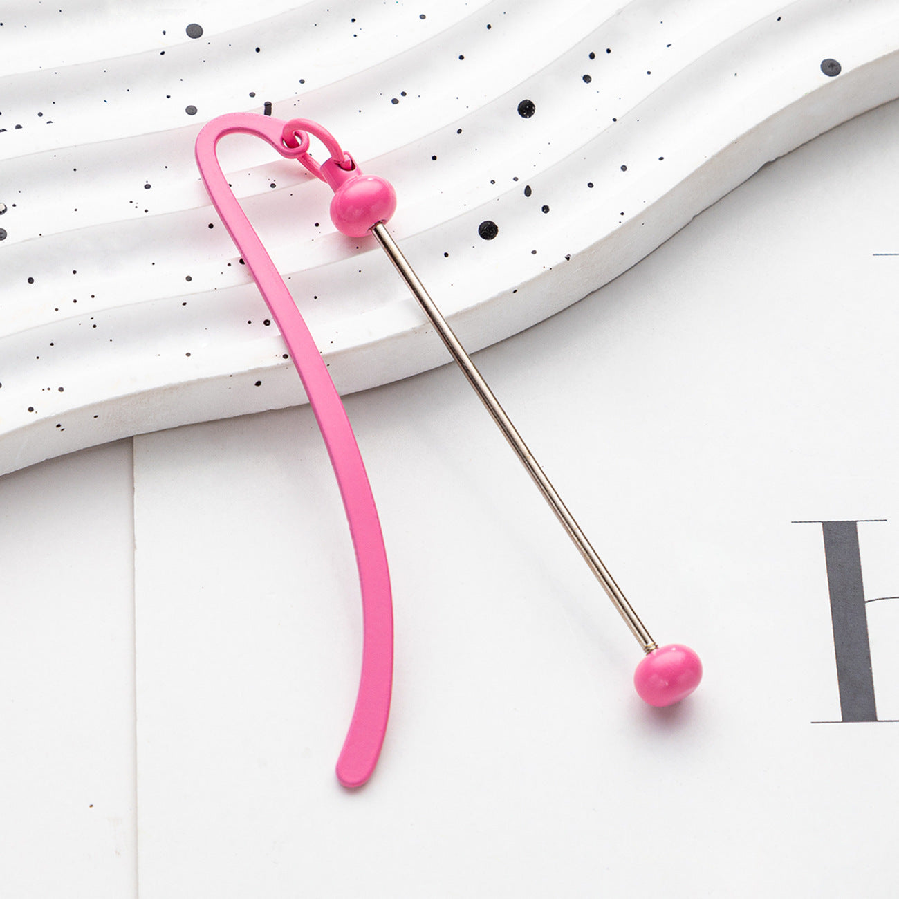 Metal Bookmark - Wholesale Student Graduation Anniversary Gift Creative DIY Beaded Bookmark