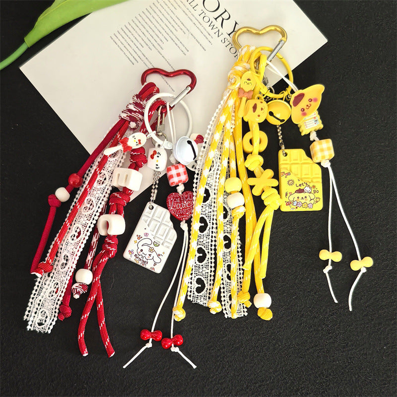 A large number of spot miu bag pendants, mobile phone chains, lanyard decorations, hanging cute grains, blind boxes, baby keychains, bags