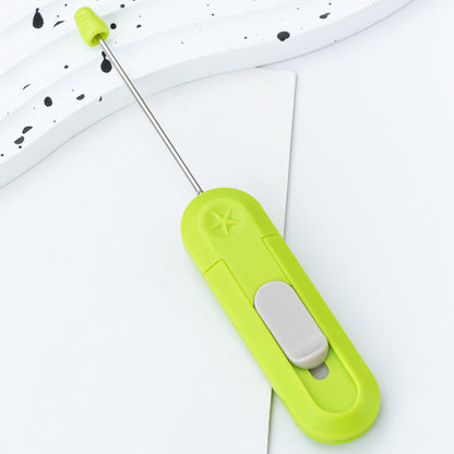 Creative DIY beaded cutter  convenient for unboxing artifact utility knife handmade paper cutting  wholesale