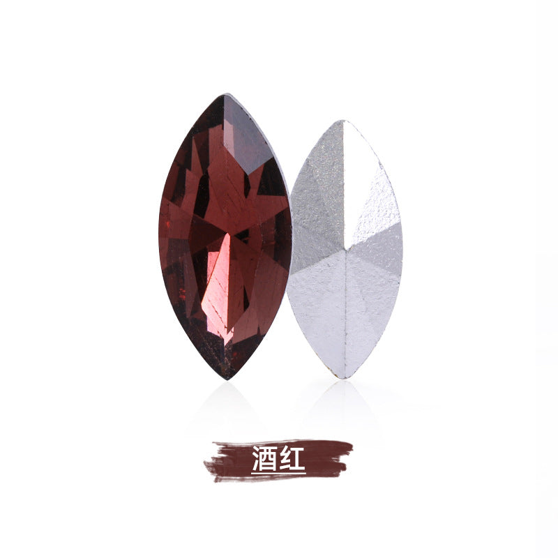 Navette Shape Diamond Rhinestones - Phone Case Perfume Bottle Clothing Crystal Jewelry DIY Accessories
