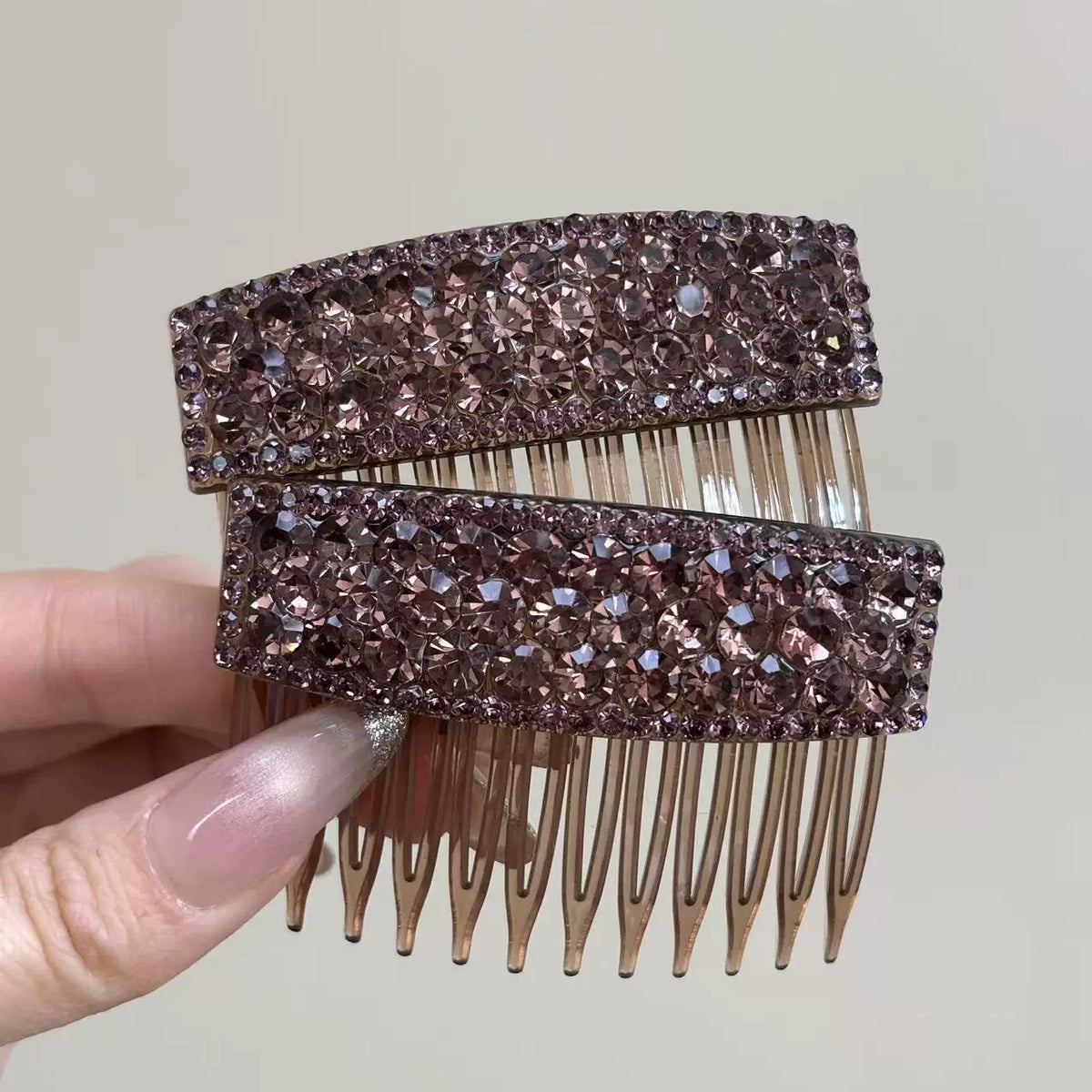 Elegant Diamond Inverted Comb for Women, High-End Rhinestone Hair Comb, Loose Hair Organizer, 2026 New Hair Accessory Hairpin