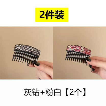 Elegant Diamond Inverted Comb for Women, High-End Rhinestone Hair Comb, Loose Hair Organizer, 2026 New Hair Accessory Hairpin