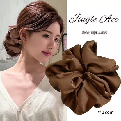 Large Intestine Hair Tie for Women 2026 New Korean Style High-End Fashionable Hair Tie Hair Flower Hairband